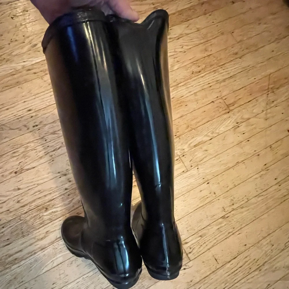 Hunter tall glossy Wellies